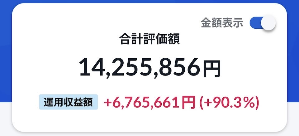 月10万円積立投資74ヶ月目